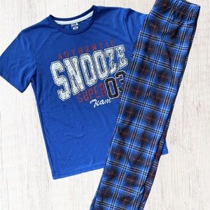 New! Size 8/10 Boy Long Pant Pajama Set by Max & Olivia